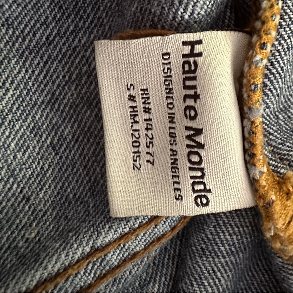 Distressed Denim Jacket - Picture 5 of 6